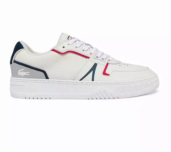 Lacoste Men's L001 Sneaker White,Navy,Red