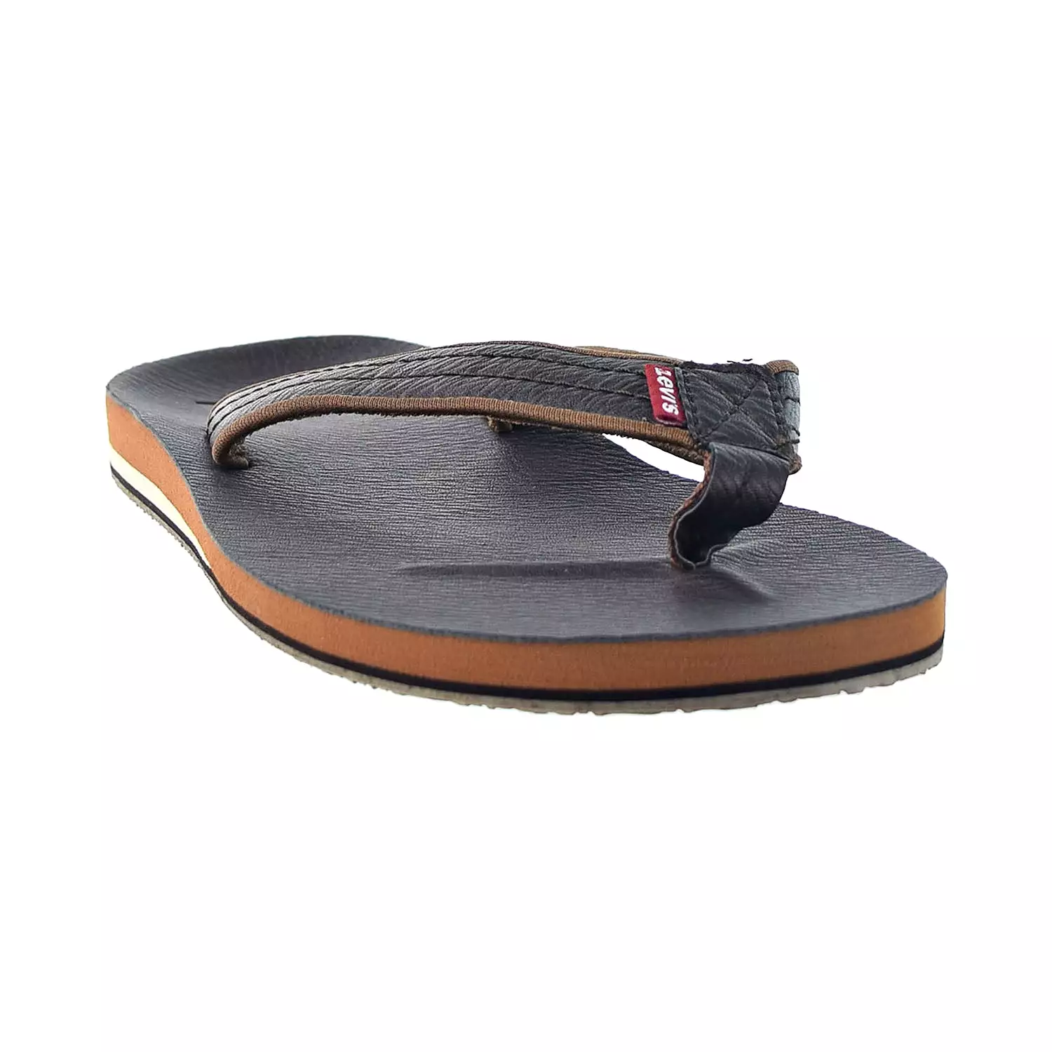 Levis Kyle J Men's Sandal Dark Brown-Brown