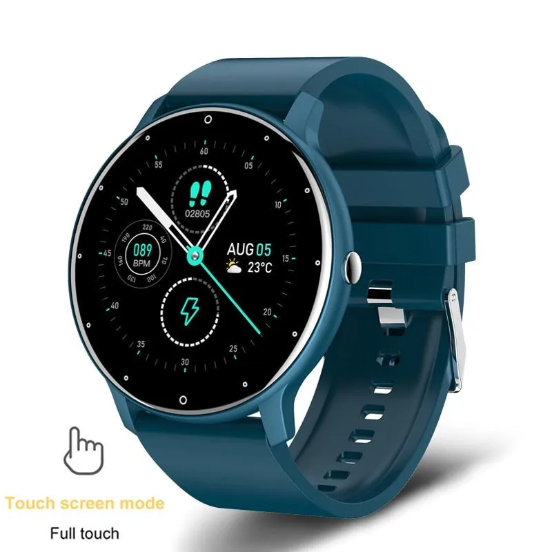 LIGE Smartwatch Full Touch Screen Fitness IP67 Waterproof Bluetooth