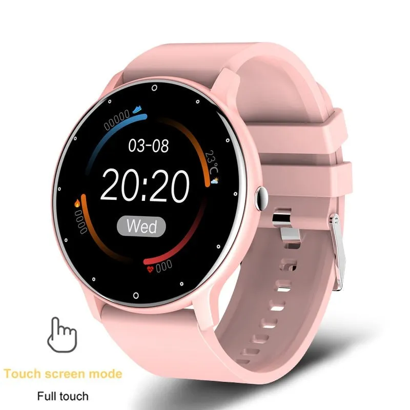 LIGE Smartwatch Full Touch Screen Fitness IP67 Waterproof Bluetooth