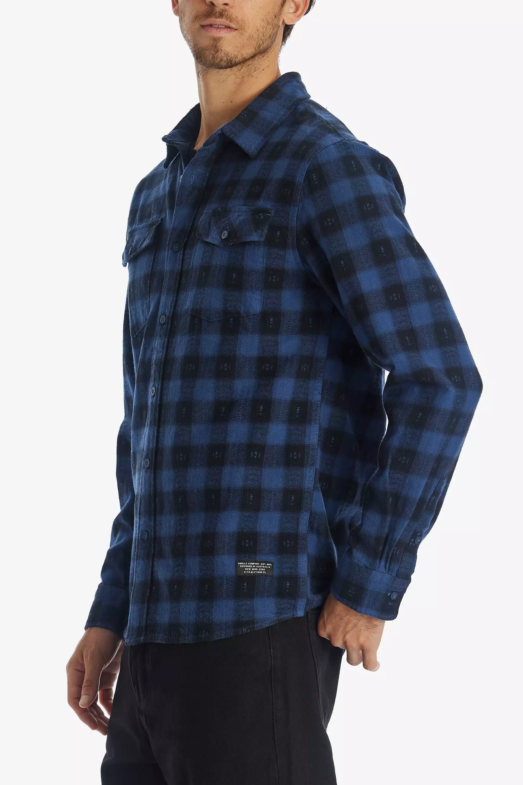 Liste Long Sleeve Flannel Shirt