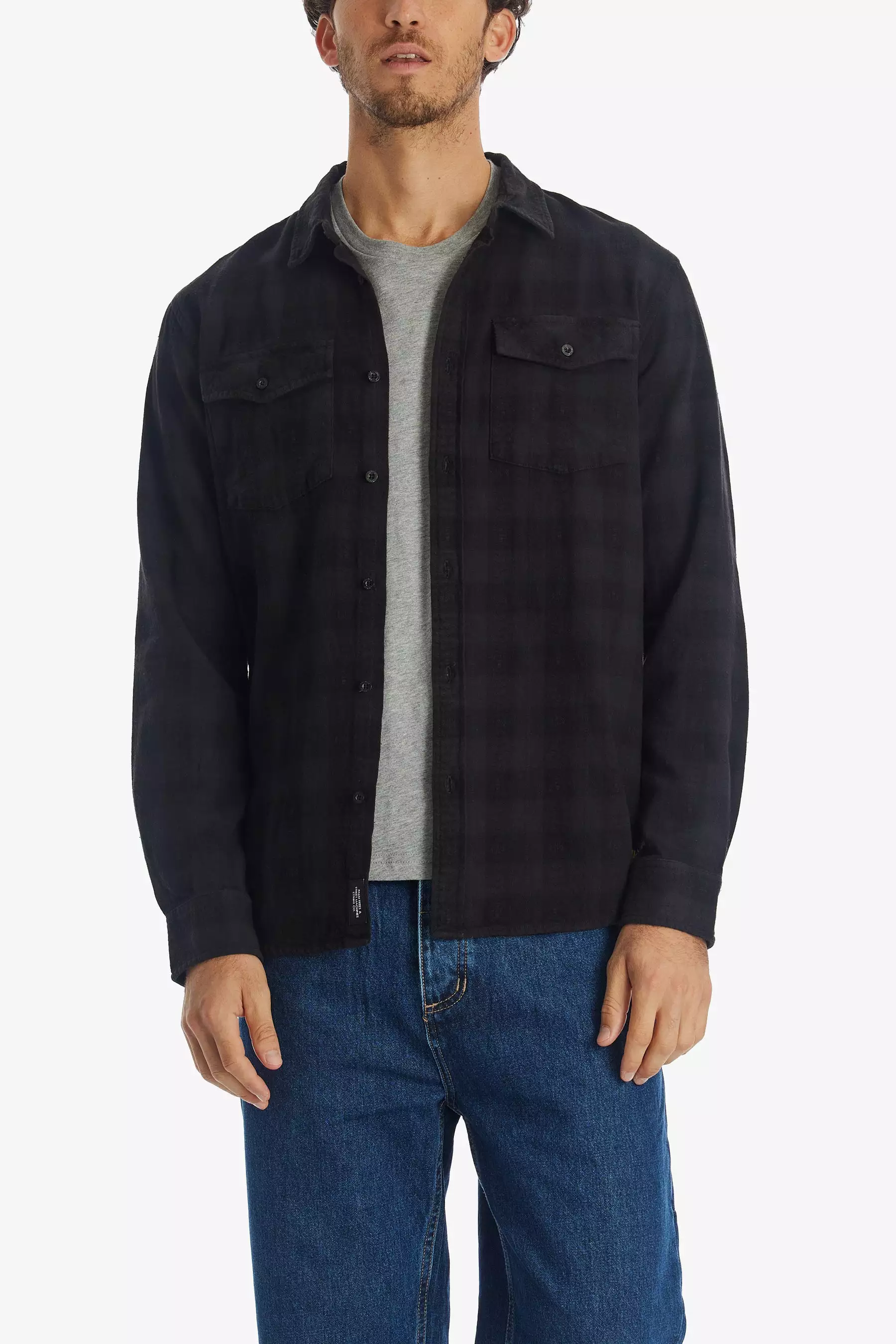 Liste  Long Sleeve Flannel Shirt