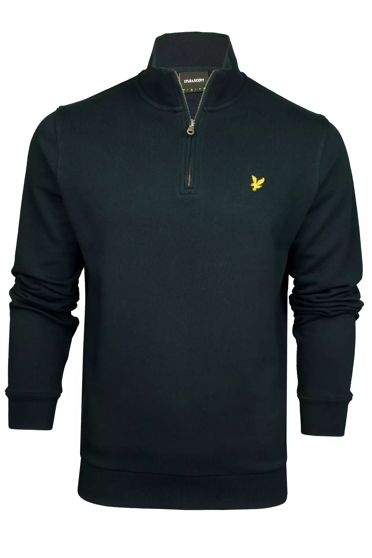 Lyle & Scott Mens Loopback Quarter Zip Sweat Jumper