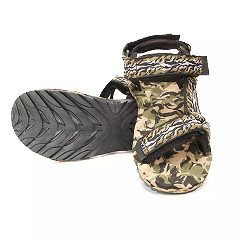 Men Summer Beach Sandals Breathable Non-slip Wear Resistance Outdoor Wading Sandals