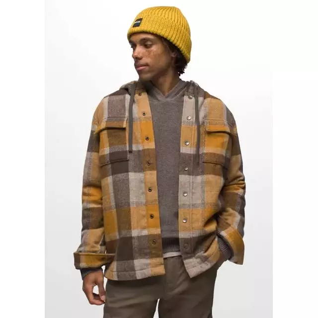 Men's Asgard Hooded Flannel Shirt