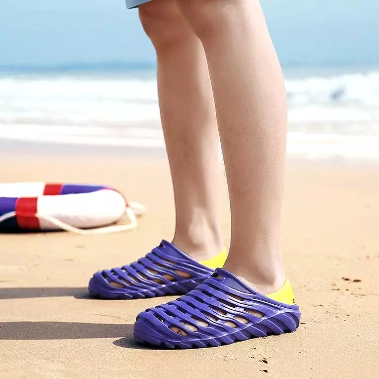 Men's Beach Casual Home Sandals Slipper Quick Drying Slippers Sandals Non-Slip Breathable