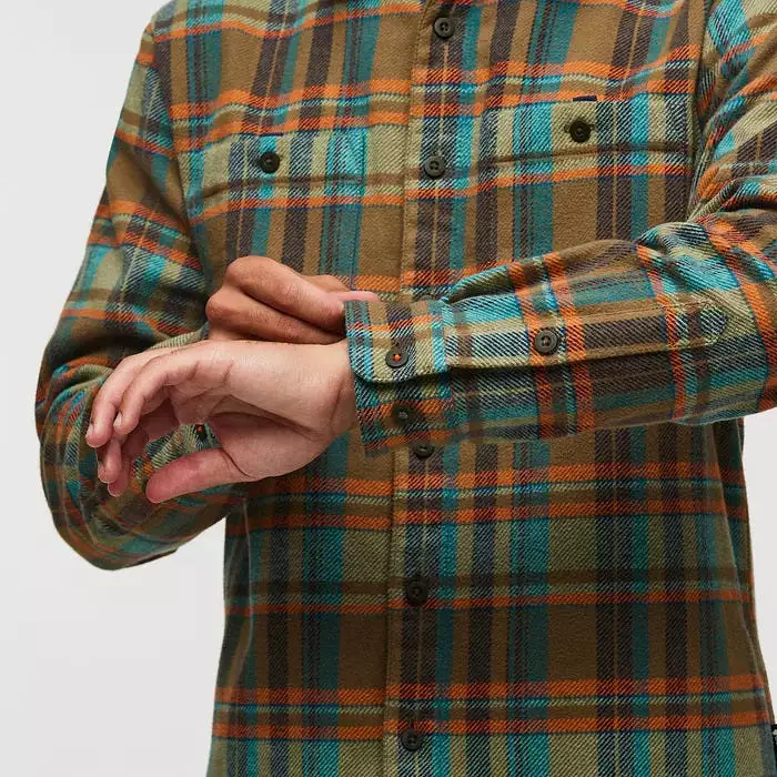 Men's Cotopaxi | Mero Organic Flannel Shirt | Oak Plaid