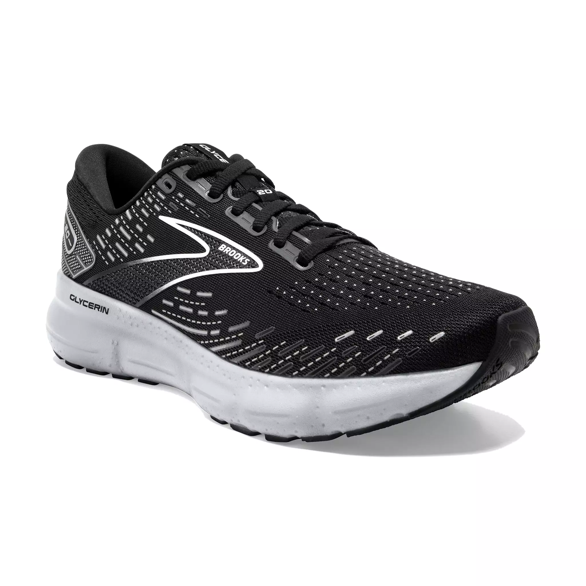 Men's Glycerin 20 - Black / White / Alloy