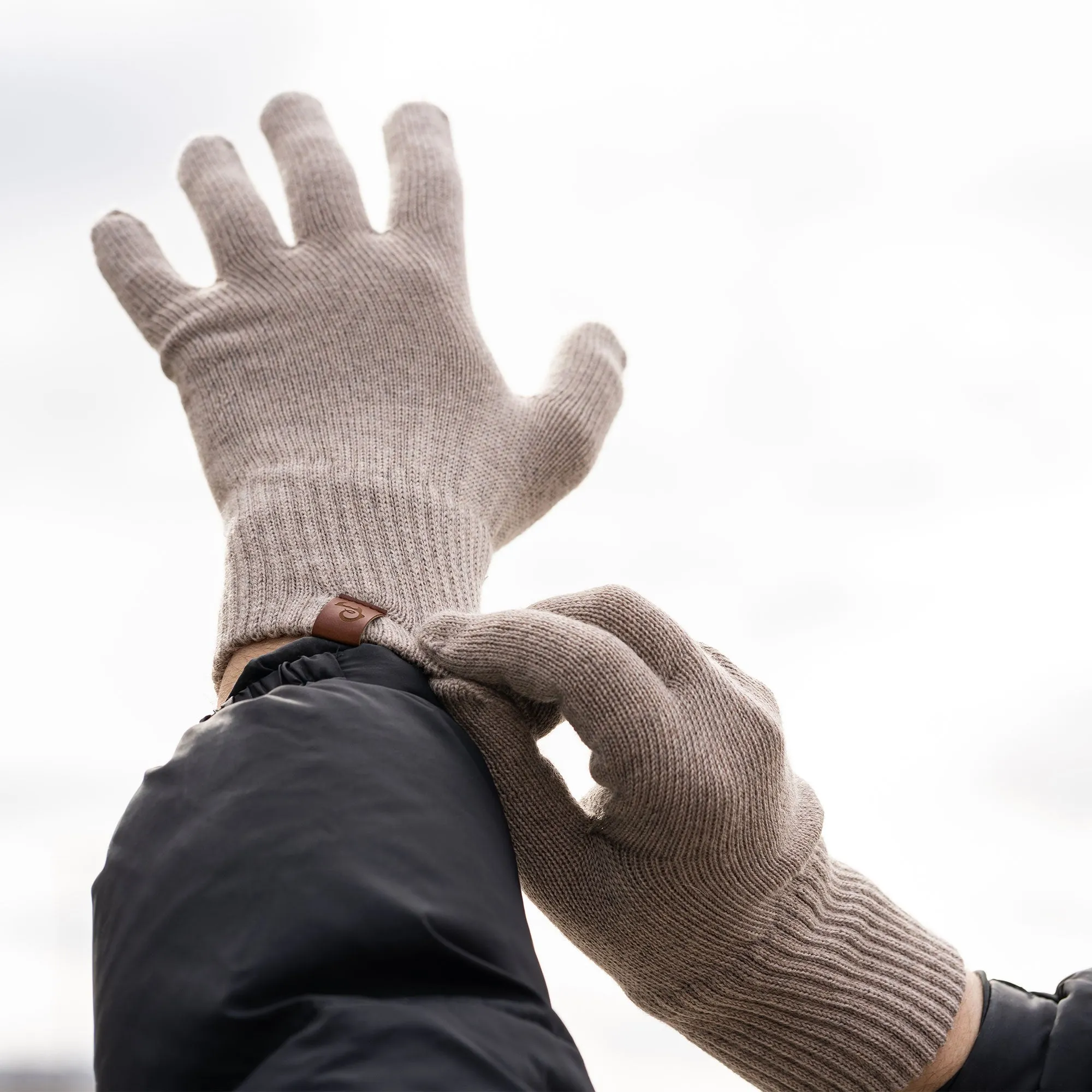 Men's Knit Gloves Merino