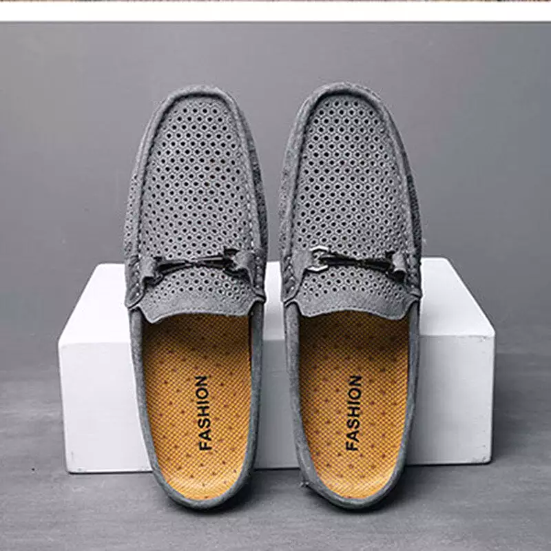 Men's Perforation Slippers Shoes Breathable Quick Drying Beach Shoes Slippers Sandals Outdoor Casul Shoes