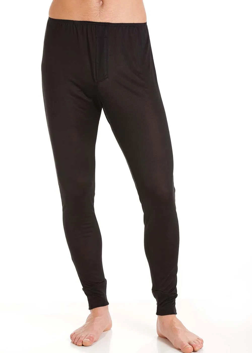 Mens Silk Long Johns