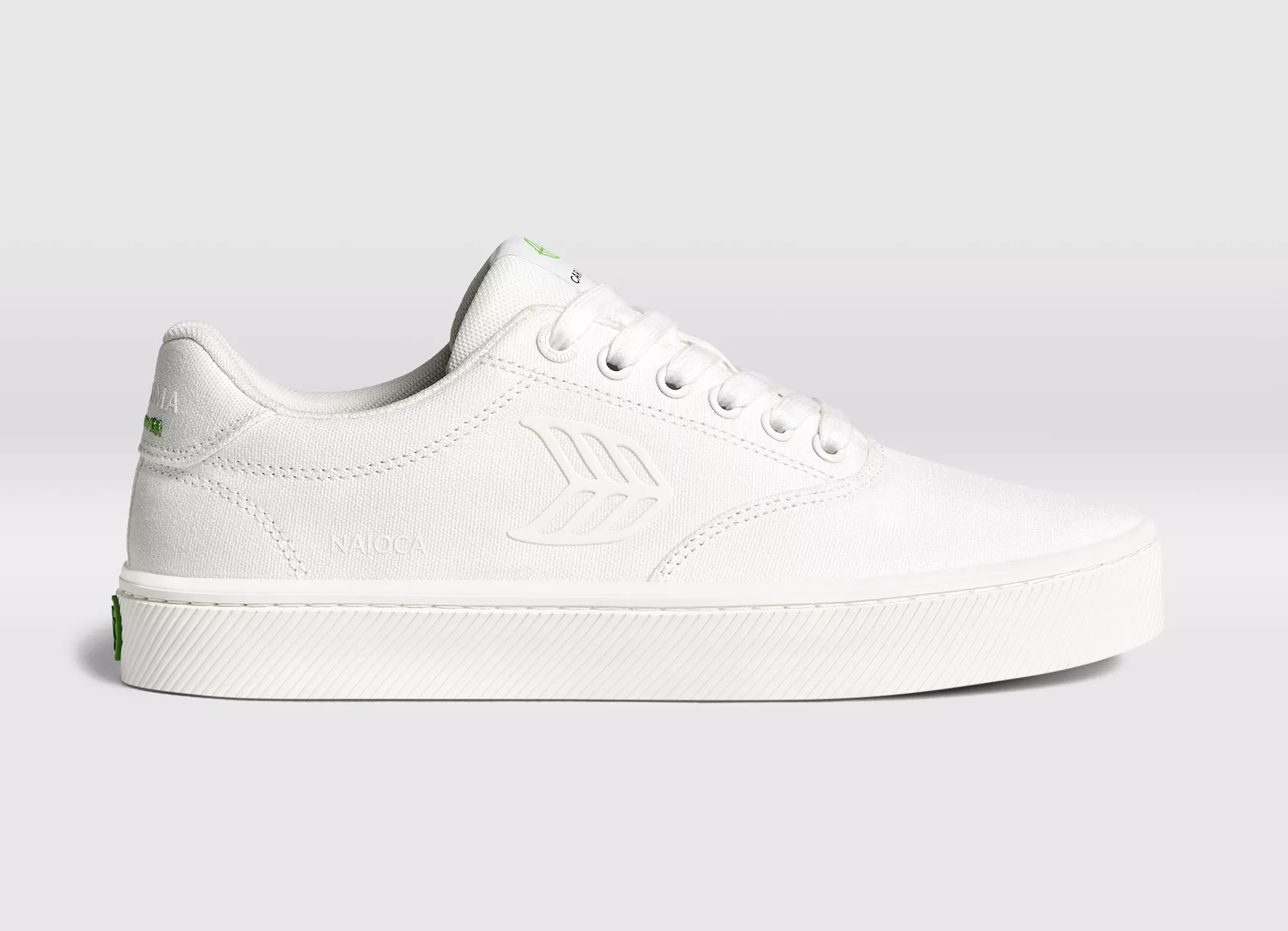 NAIOCA Canvas Off-White Canvas Sneaker Men