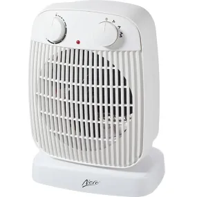 Nero Portable Fan Heater Oscillating Rotating Cool/Warm/Hot 2000W