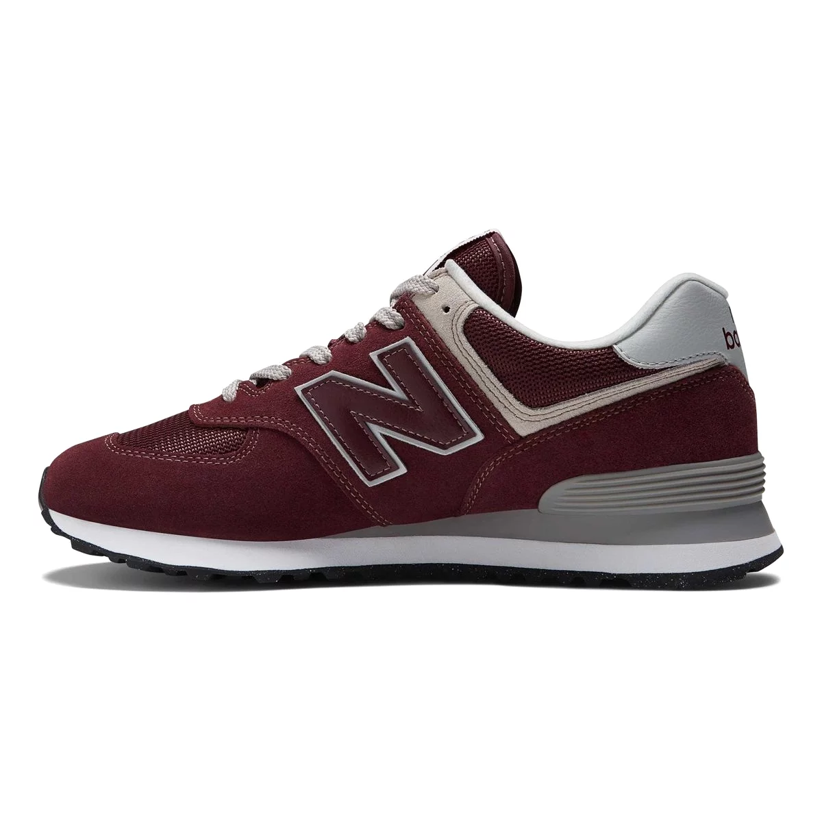 New Balance Men's ML574EVN Burgundy/White