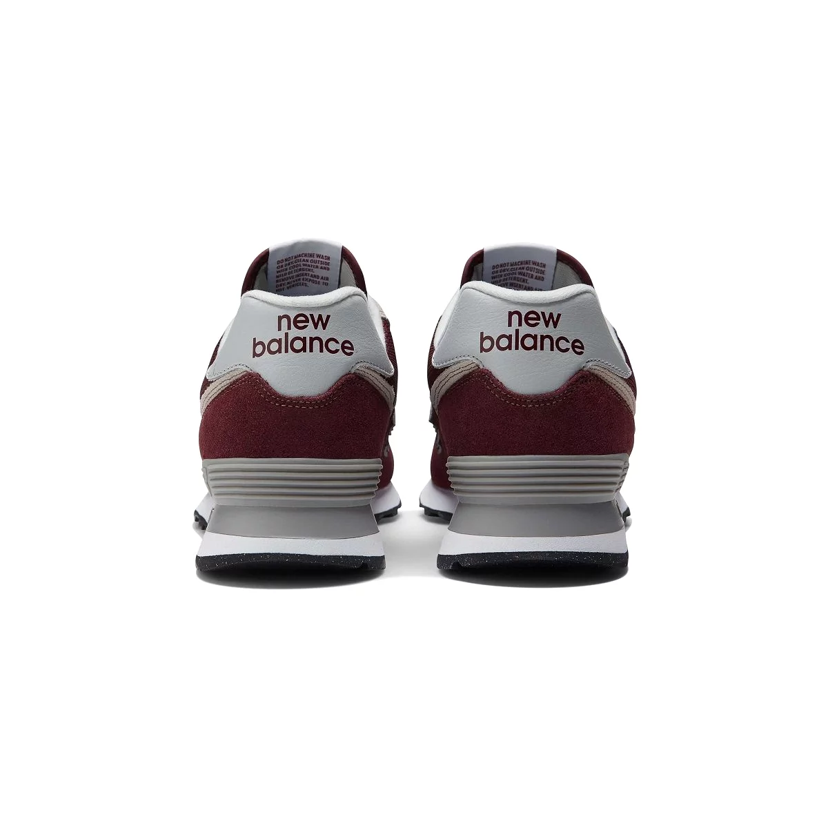 New Balance Men's ML574EVN Burgundy/White