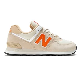 New Balance Men's U574HBO Bone/Orange