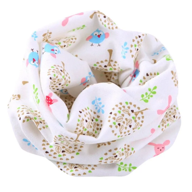 New Fashion Baby Scarf Children Kids Boys Girls Scarves Cotton Collar Neck Scarf SM6