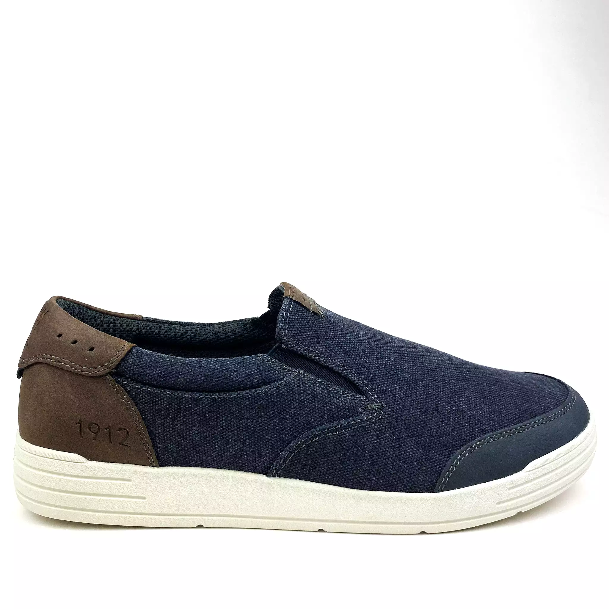 NUNN BUSH CITY WALK SLIP-ON MEN NAVY