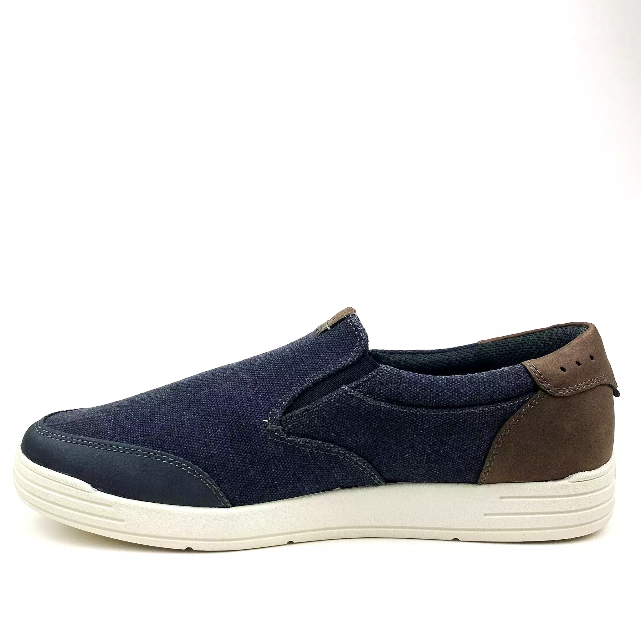 NUNN BUSH CITY WALK SLIP-ON MEN NAVY