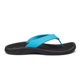 Olukai Women's Ohana Beach Sandals - Turquoise/Onyx