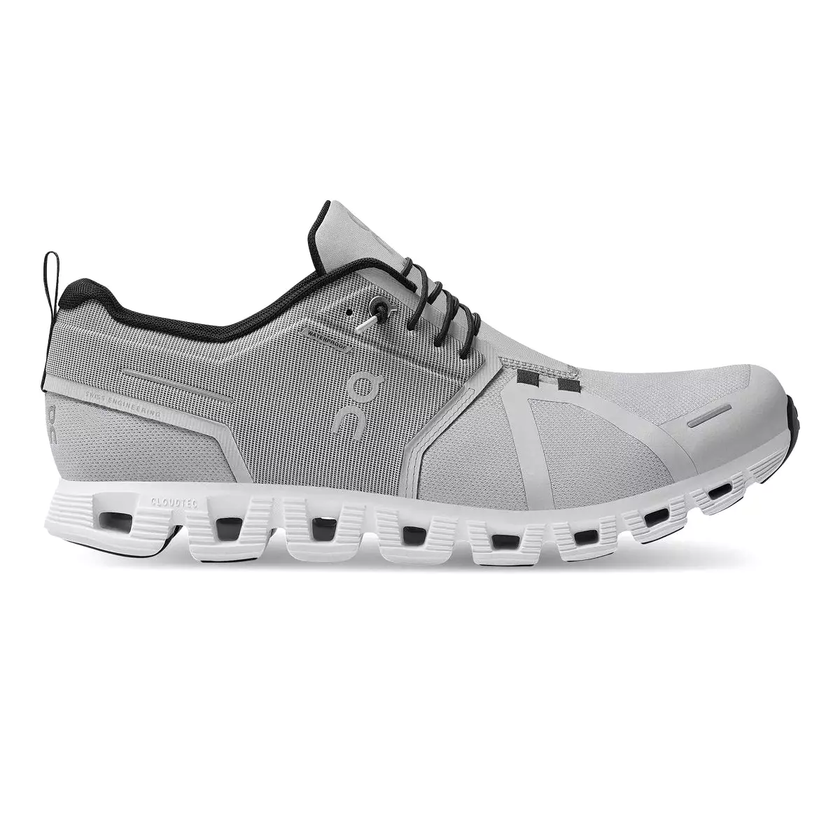 On Running Men's Cloud 5 Waterproof Glacier/White