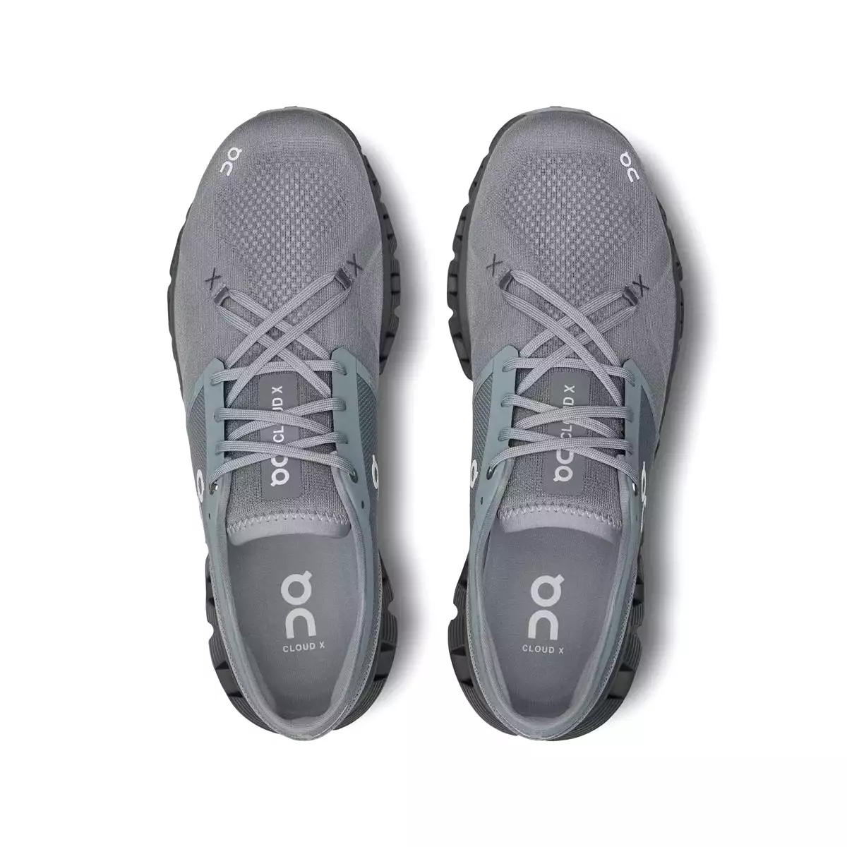 On Running Men's Cloud X 3 Mist/Rock