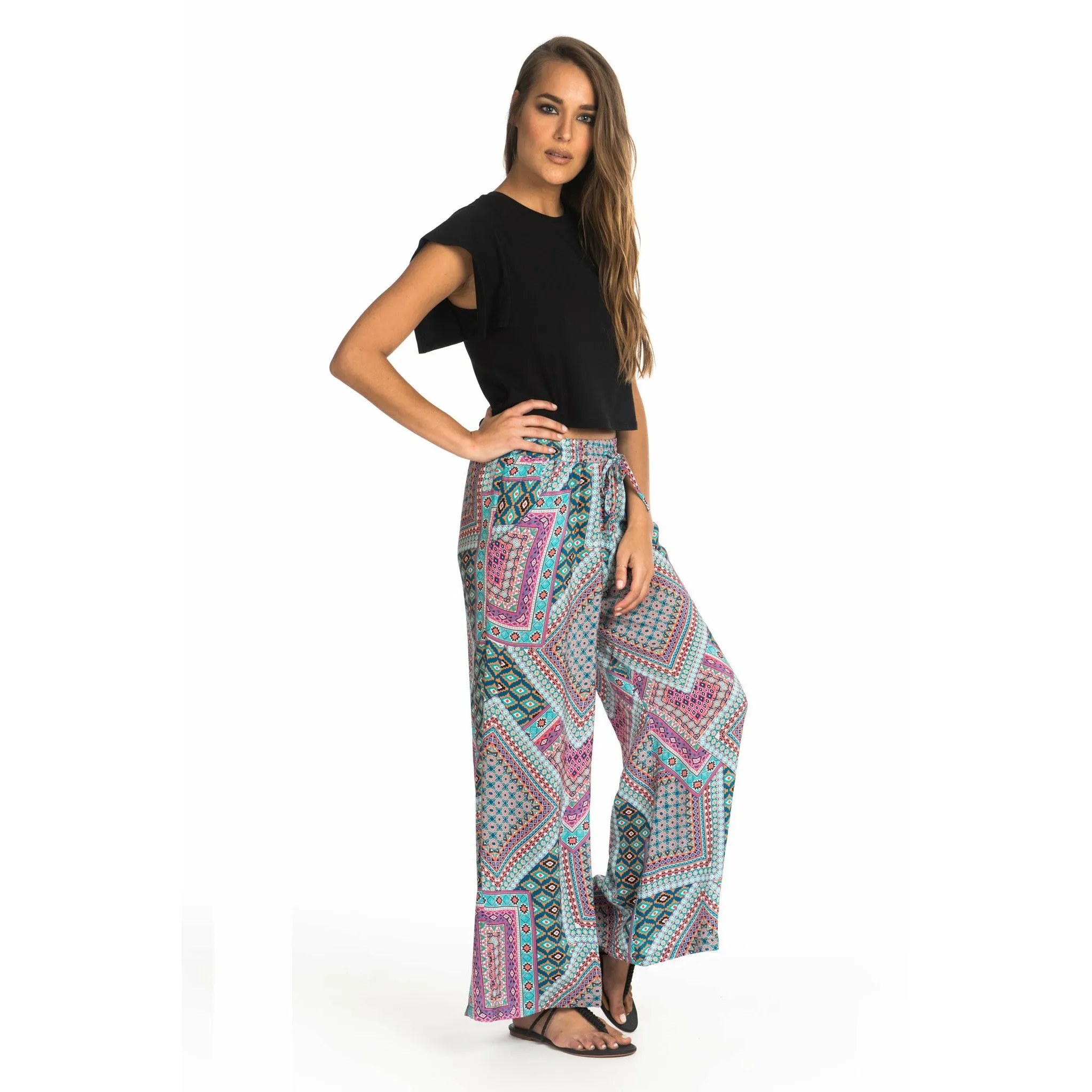 Palazzo Scarves Pants