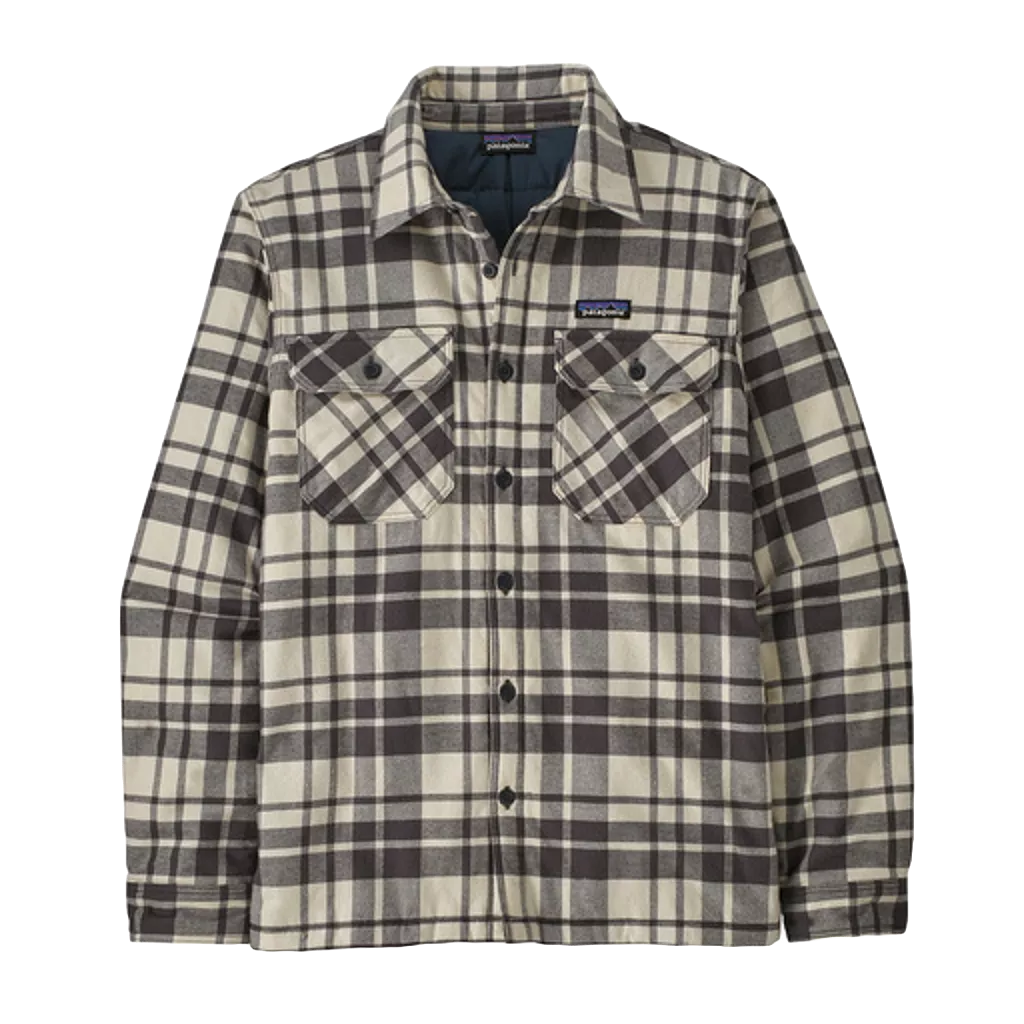 Patagonia Men's Insulated Organic Cotton Midweight Fjord Flannel Shirt - Past Season