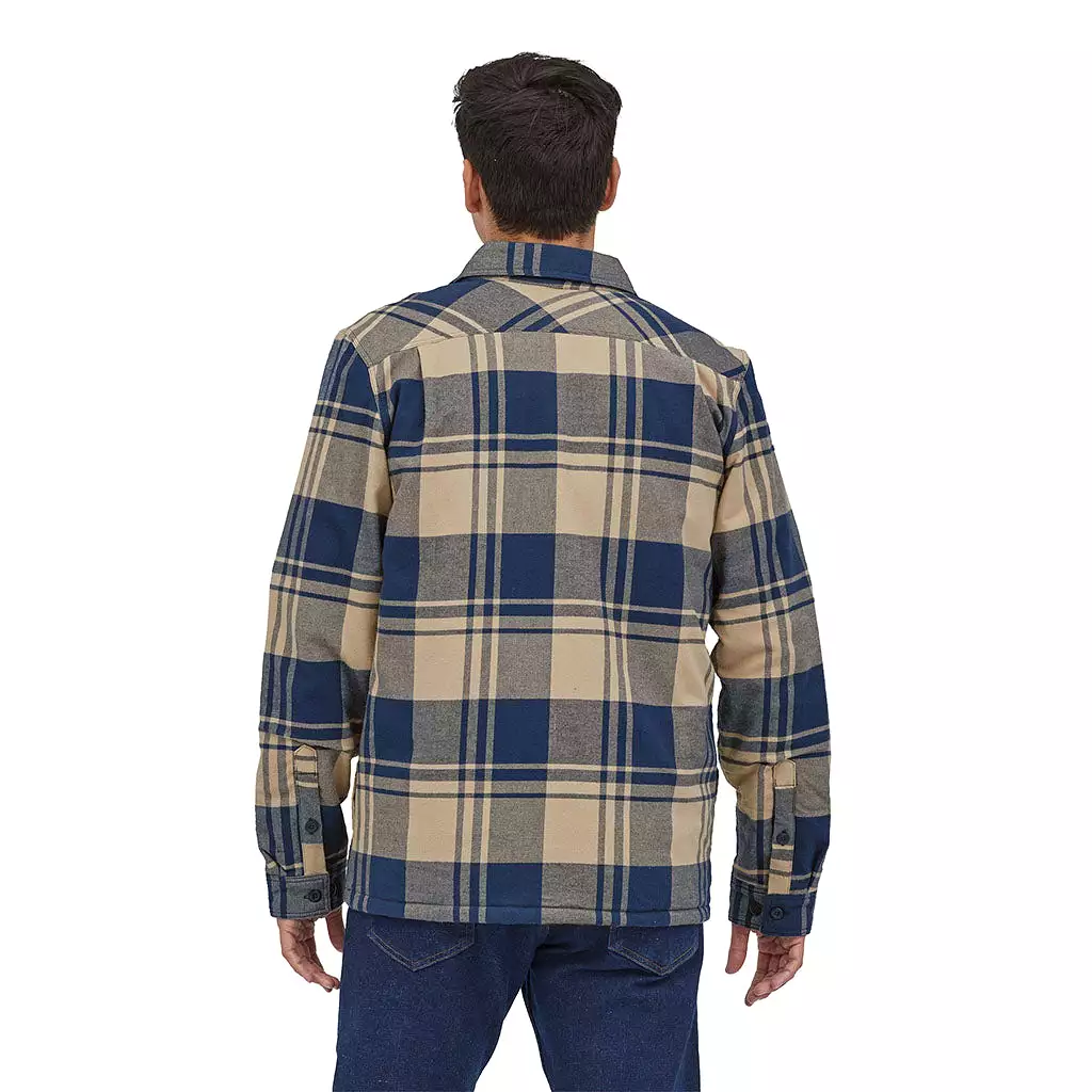 Patagonia Men's Insulated Organic Cotton Midweight Fjord Flannel Shirt - Past Season