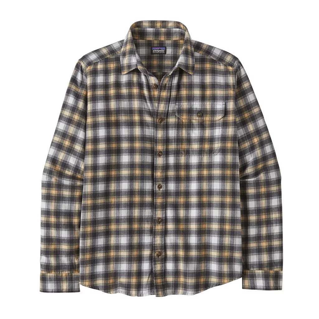 Patagonia Men's Long Sleeve Lightweight Fjord Flannel Shirt