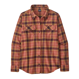 Patagonia Women's Long Sleeve Organic Cotton Midweight Fjord Flannel Shirt