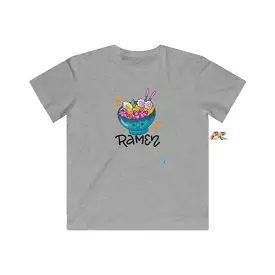 Ramen Noodle Bowl Kids Fine Jersey T-Shirt