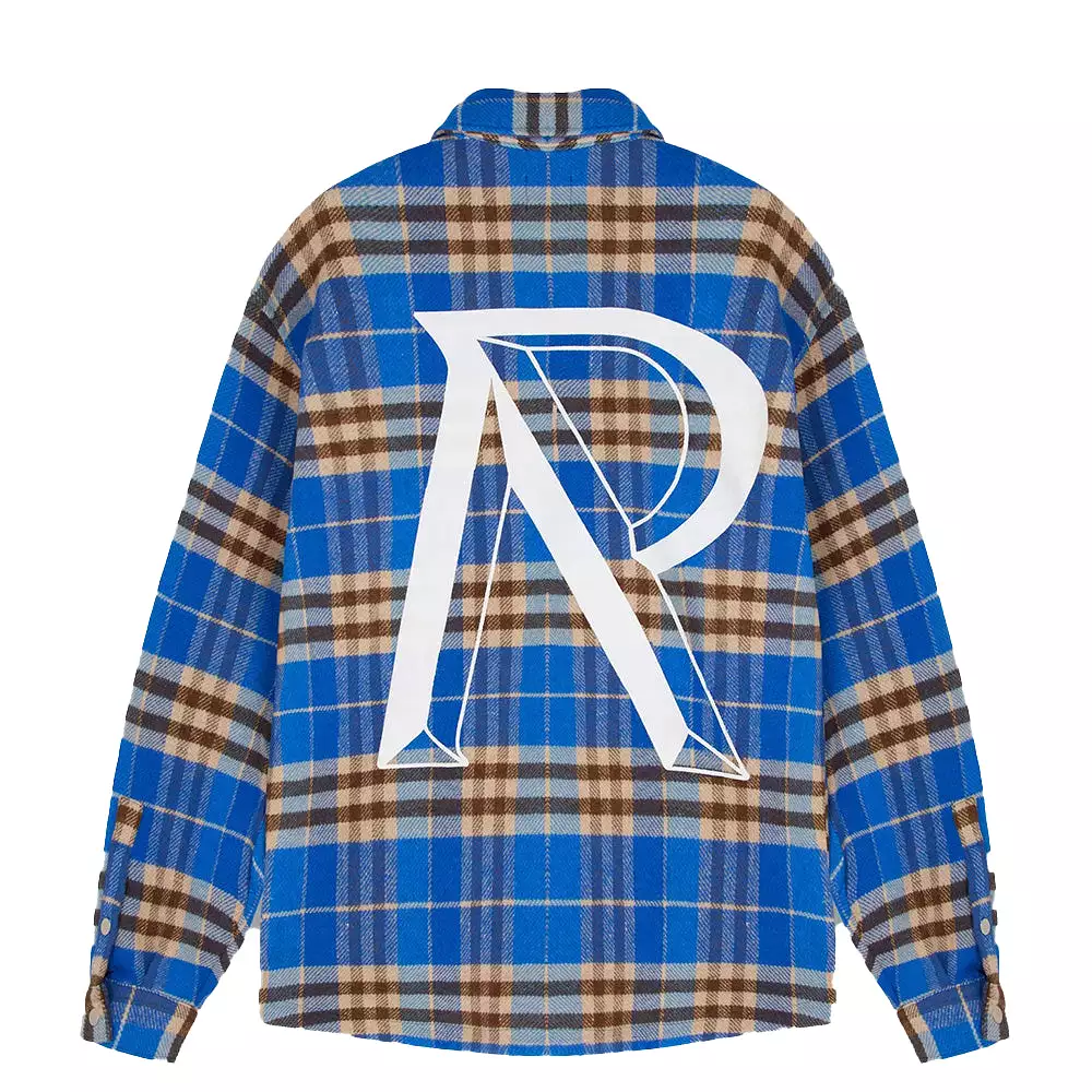 Represent Initial Print LS Flannel Shirt