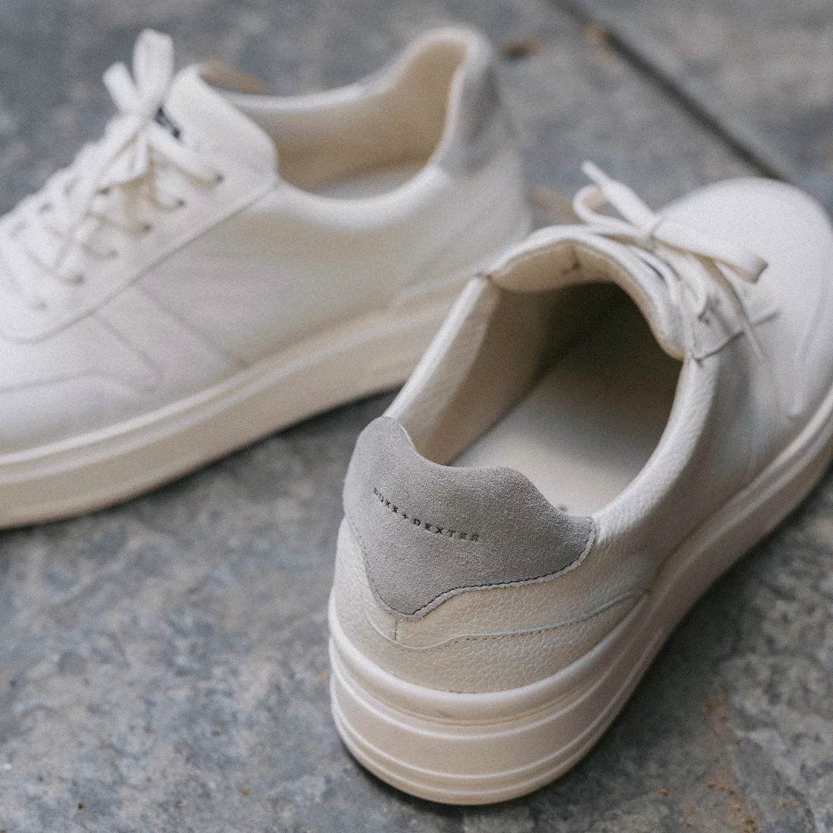 Ritchie White + Grey Sneaker - Men's