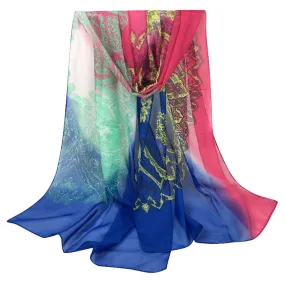 Scarf Beach poncho Chiffon Scarves From India Sexy Shawls and Scarves Women Casual Long Soft Wrap scarfs Ladies