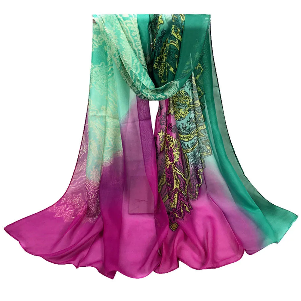 Scarf Beach poncho Chiffon Scarves From India Sexy Shawls and Scarves Women Casual Long Soft Wrap scarfs Ladies