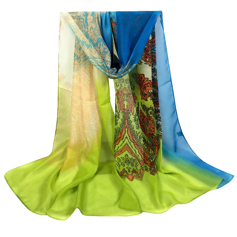 Scarf Beach poncho Chiffon Scarves From India Sexy Shawls and Scarves Women Casual Long Soft Wrap scarfs Ladies