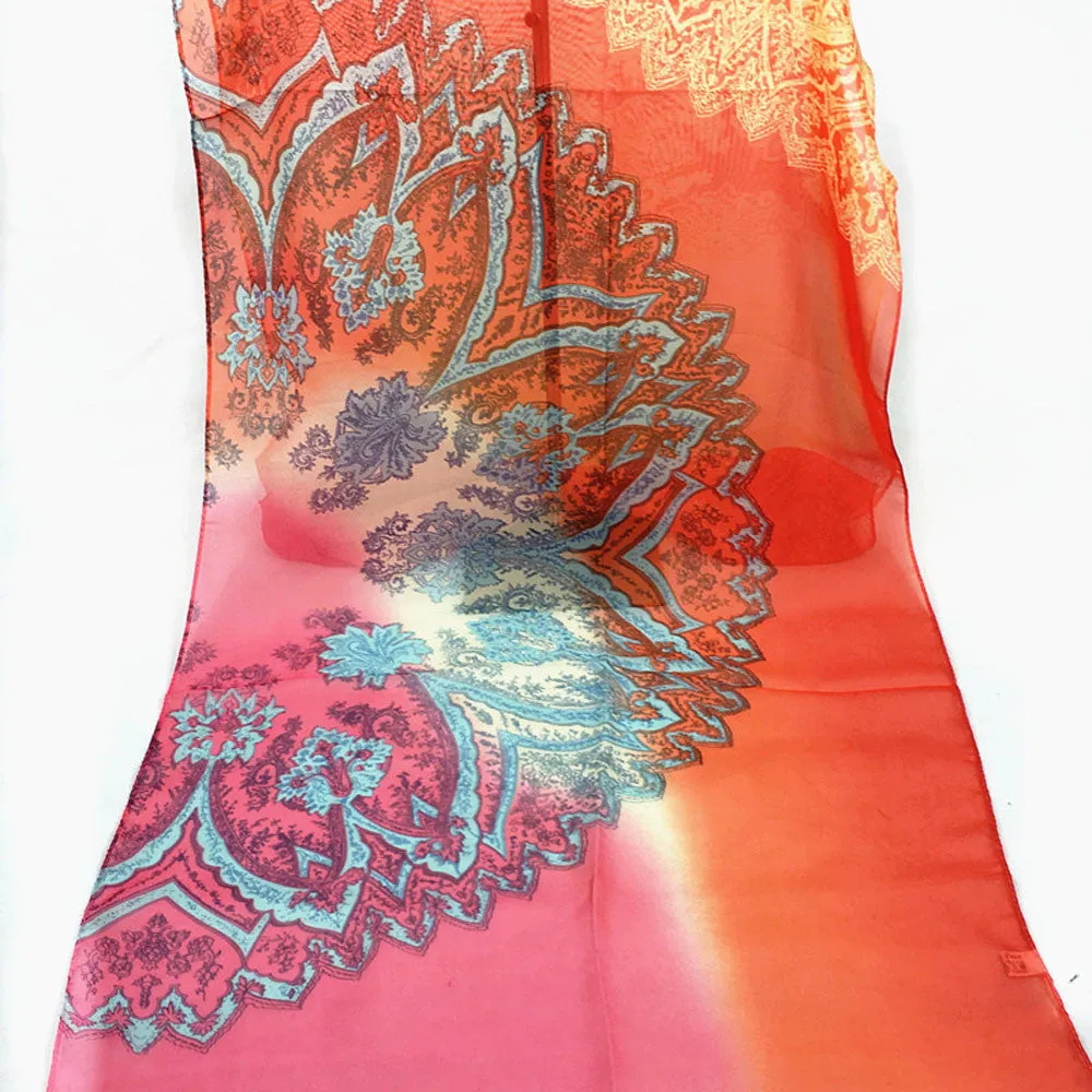 Scarf Beach poncho Chiffon Scarves From India Sexy Shawls and Scarves Women Casual Long Soft Wrap scarfs Ladies