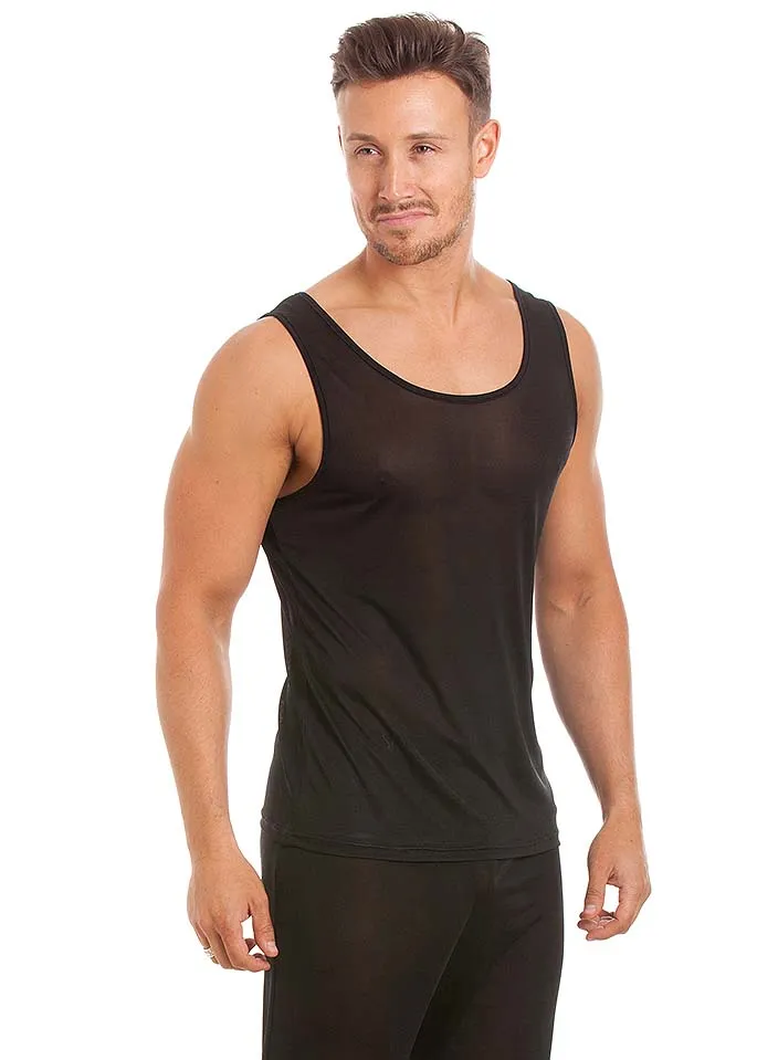 Silk Jersey Singlet