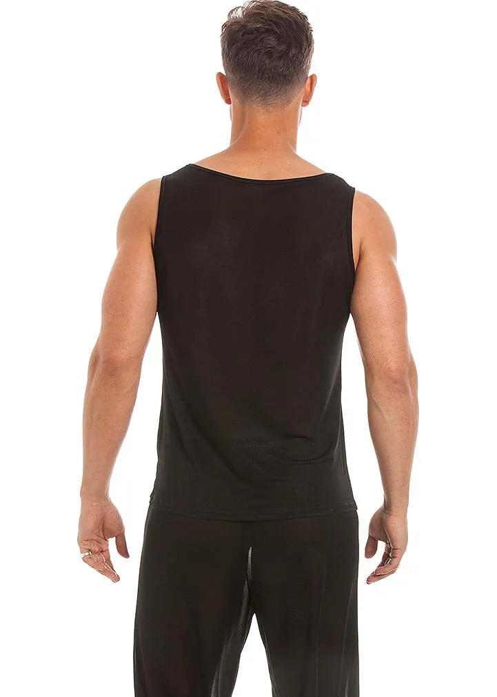 Silk Jersey Singlet