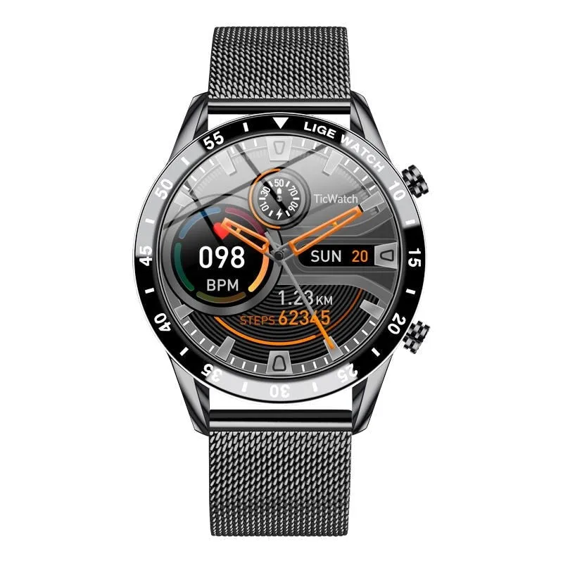 Smart Watch Waterproof Sport Activity Full Circle Touch Screen LIGE