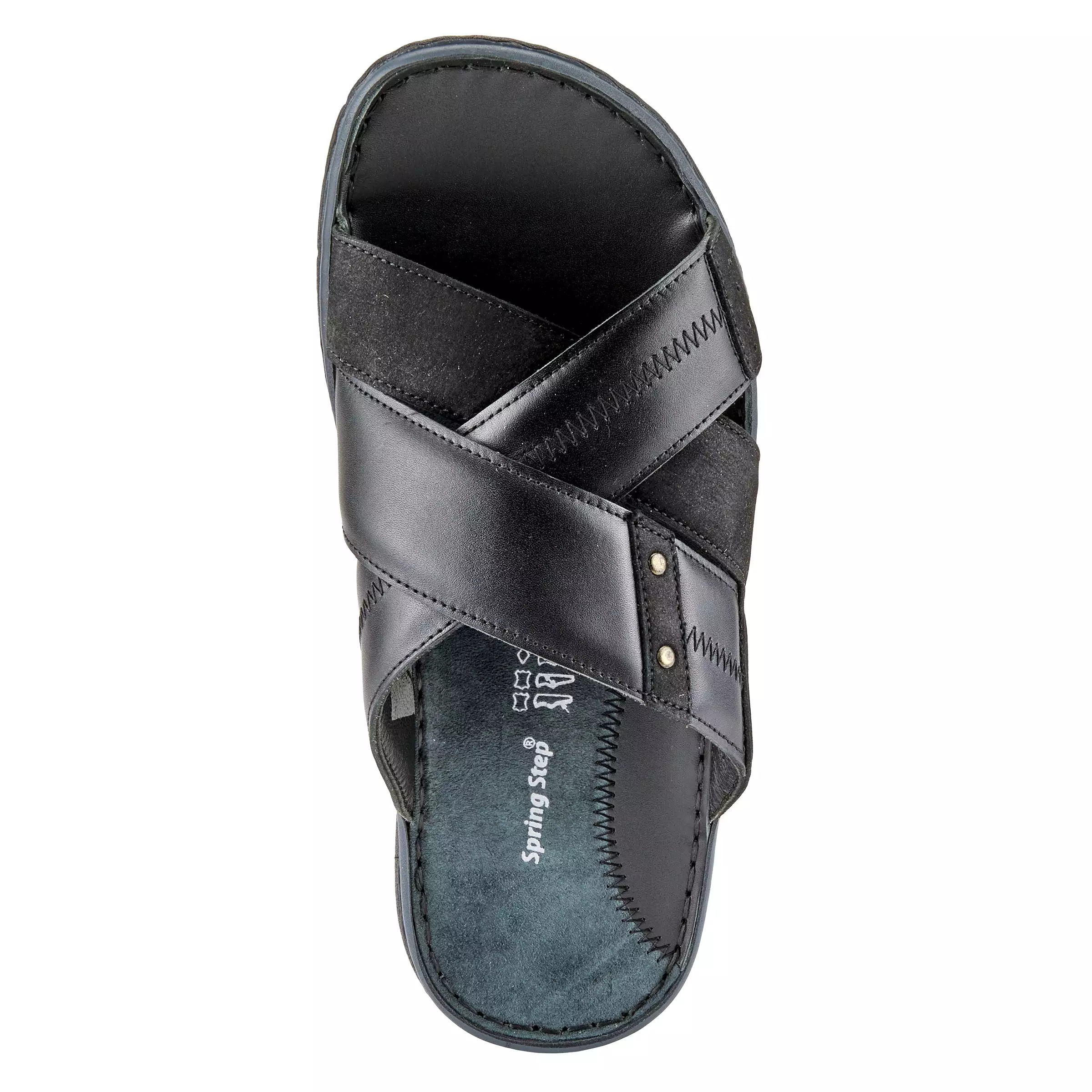 SPRING STEP MEN KAMAR SLIDE SANDALS