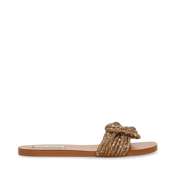 Steve Madden Women's Adore Slide Sandals (Bronze)