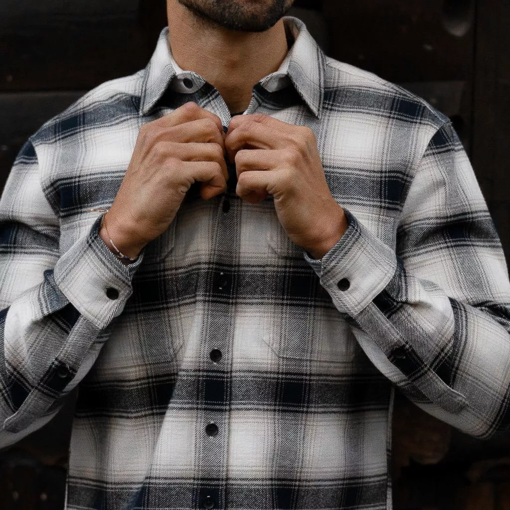 Summit Flannel Shirt | Coastal Blue