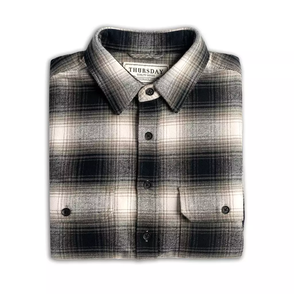 Summit Flannel Shirt | Timberwolf