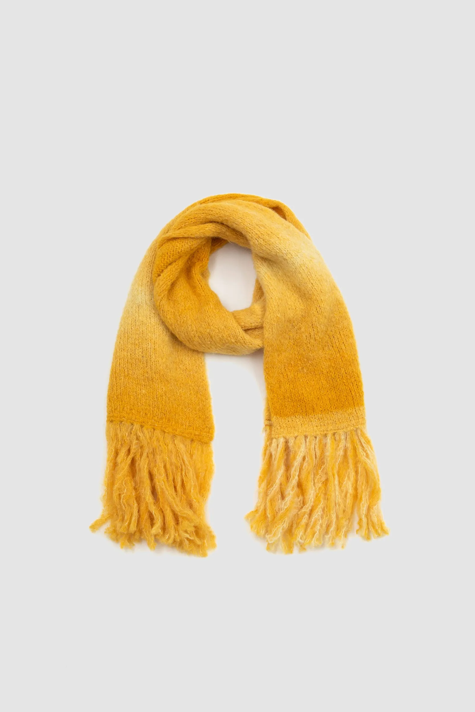 Sunflower Ombre Scarf Yellow