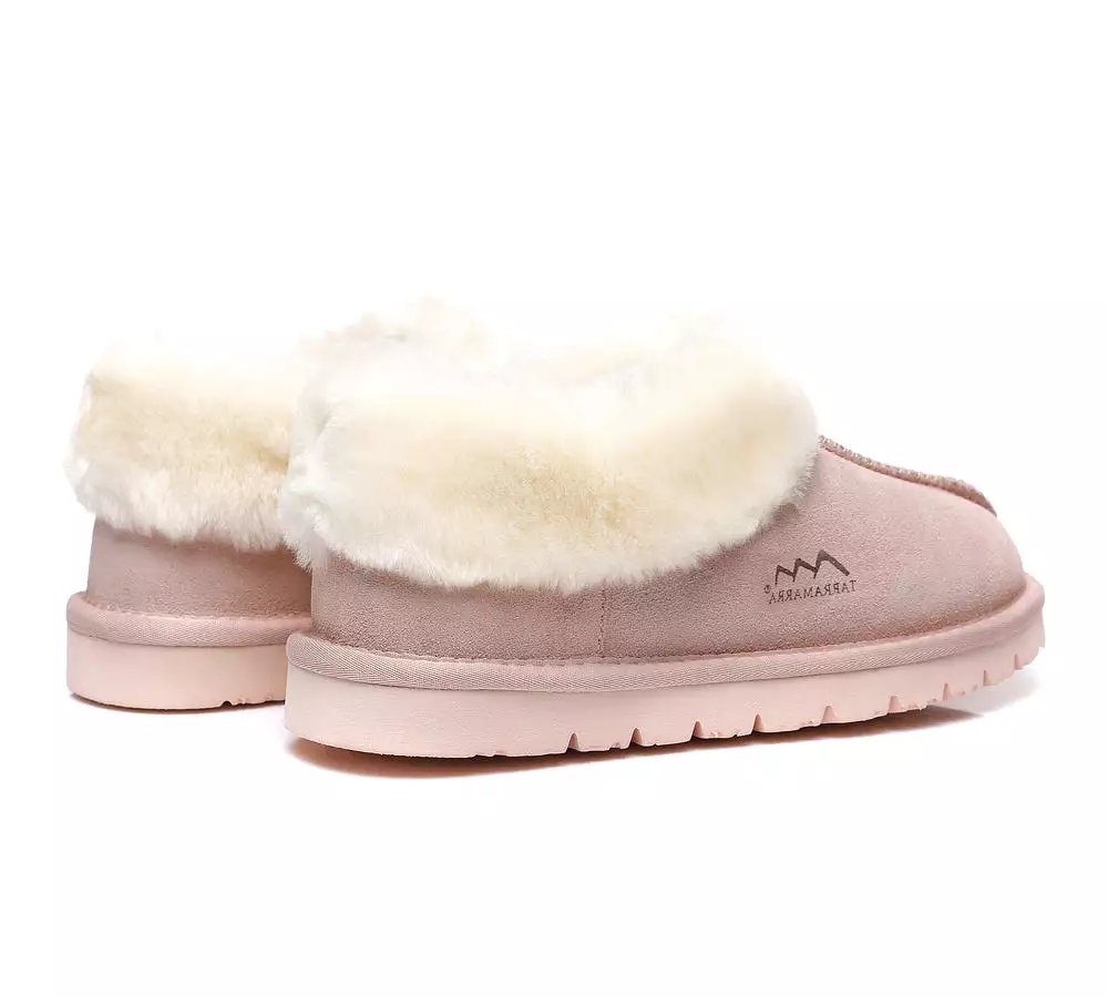 TARRAMARRA Premium Australian Sheepskin Ankle Unisex Slipper Homey