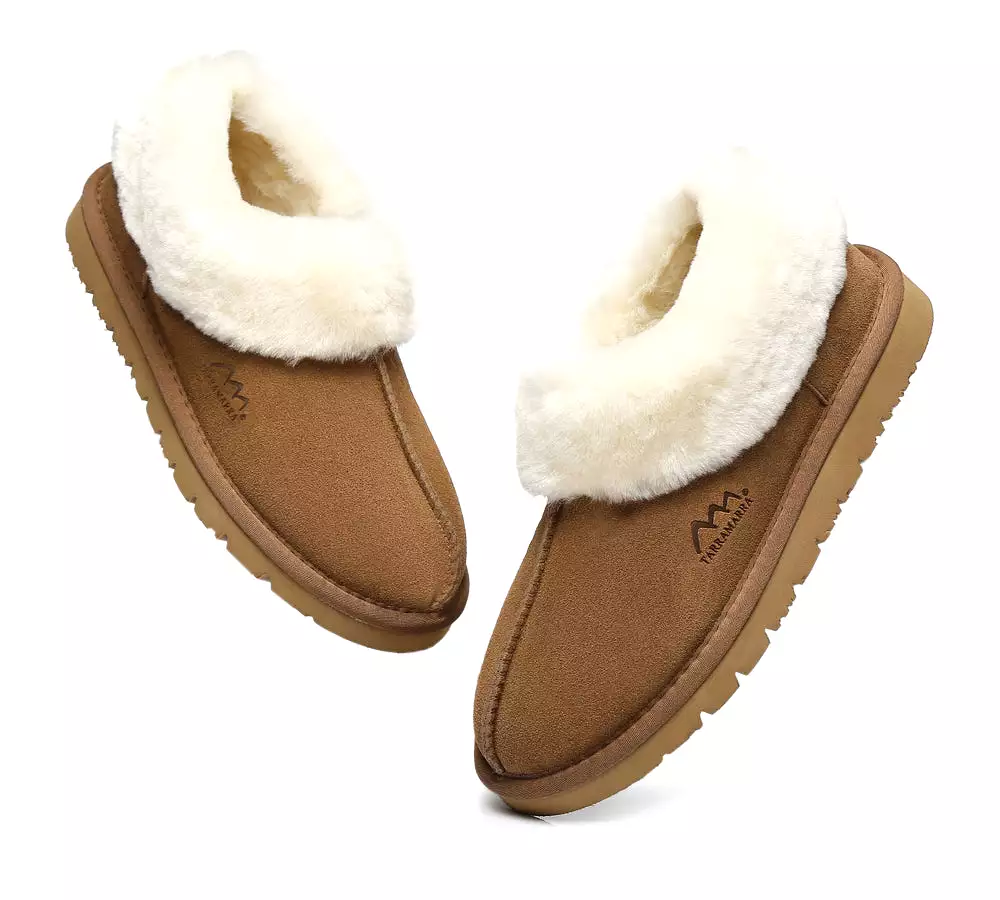 TARRAMARRA Premium Australian Sheepskin Ankle Unisex Slipper Homey