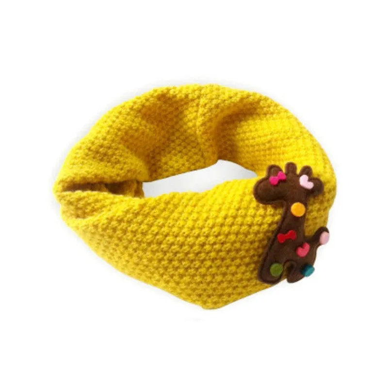 Toddler Baby Girl Cotton Woolen Scarf Shawl Neckerchief Snood Scarf PY3 SM6