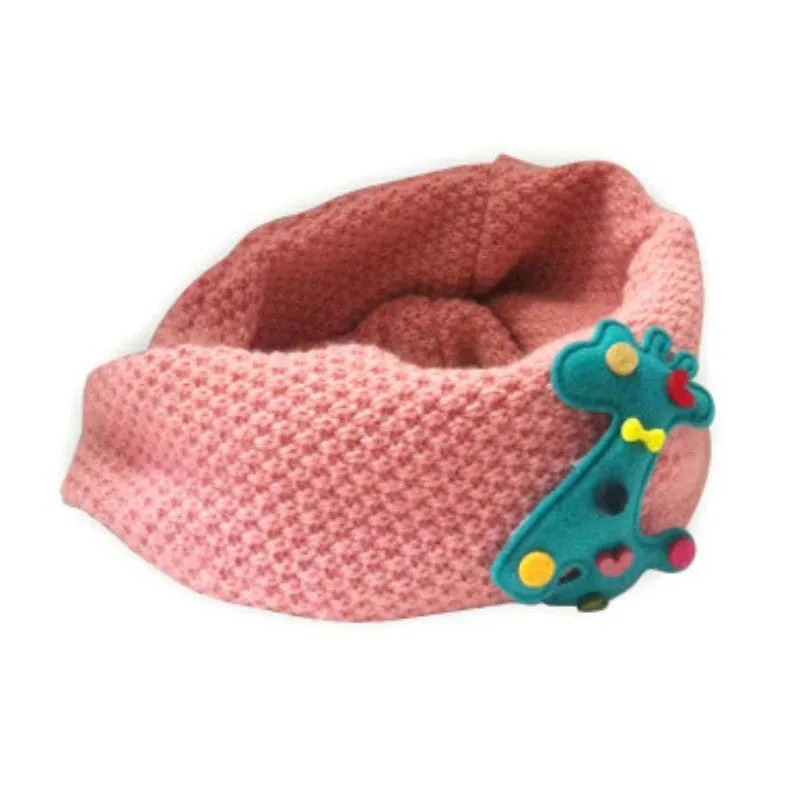 Toddler Baby Girl Cotton Woolen Scarf Shawl Neckerchief Snood Scarf PY3 SM6